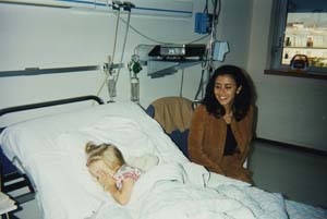 avec Tatie Amane, premi�re chimio � Curie