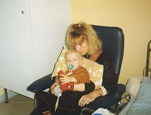 Troisi�me chimio, 22 octobre 98