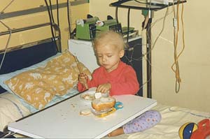 Troisi�me chimio, 25 octobre 98