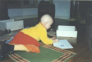 Lou Salom� chez Isa F�vrier 99